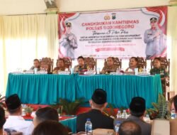 Sapa Warga Saat Cangkrukan Kamtibmas, Kapolres Ajak Jaga Kondusifitas Kamtibmas di Bojonegoro