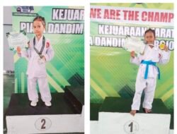 Siswa MI Gaya Baru Sidorejo Kedungadem Sabet Juara Karate