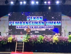 Pekan Pembangunan UMKM Bojonegoro Resmi Dibuka, Dorong Produk Lokal Go Internasional