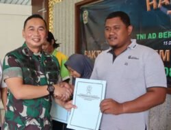 Peringati Hari Juang TNI AD, Kodim Bojonegoro gelar Bakti Sosial Pembuatan Akte Kelahiran Gratis