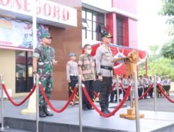 Kapolres Bojonegoro Pimpin Apel Gelar Pasukan Operasi Terpusat Lilin Semeru 2024