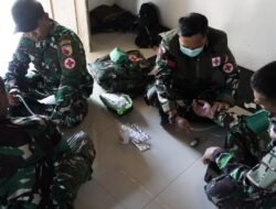 Menjaga “Napas” Pembangunan: Cerita Kemanusiaan dan Kesigapan Tim Kesehatan Satgas TMMD 129 Bojonegoro