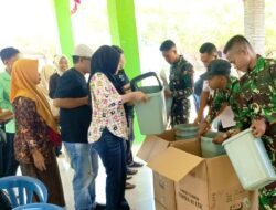 Edukasi Sederhana: Satgas TMMD 129 Bojonegoro Membangun Kesadaran dan Karakter Peduli Lingkungan di Kesongo