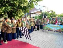 Semarak HAN ke-42, Ribuan Anak dan Orang Tua Ikuti Pawai Akbar Tunas Athfal Bojonegoro