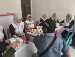 Penutupan TMMD 129 Bojonegoro Diwarnai dengan Layanan Kesehatan Gratis