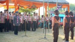 805 Pramuka Penggalang Ramaikan Jambore Ranting Kalitidu, Nurul Azizah Tekankan Pendidikan Karakter