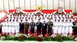 Resmi Dikukuhkan, 72 Paskibraka Bojonegoro Siap Kibarkan Merah Putih