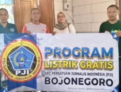 Semangat Kemerdekaan, PJI Bojonegoro Nyalakan Harapan Samadi Lewat Listrik Gratis