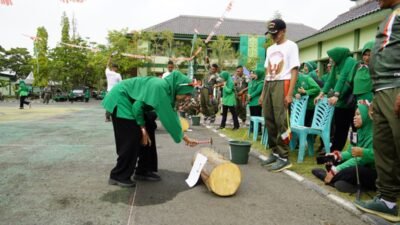 Pererat Soliditas, Kodim 0813 Bojonegoro Meriahkan HUT RI dengan Lomba Tradisional