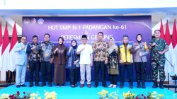 Momen Istimewa HUT ke-61 SMPN 1 Padangan, Pratikno Bawa Pesan Pendidikan