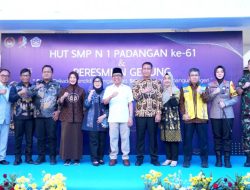 Momen Istimewa HUT ke-61 SMPN 1 Padangan, Pratikno Bawa Pesan Pendidikan