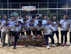 Malam Puncak HUT ke-81 RI di Desa Ngampel Meriah, Warga Padati Final Fun Volley Ball hingga Pertunjukan Reog