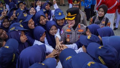 Sambut Hari Jadi Polwan ke-78, Kapolres Bojonegoro Sasar Pelajar Lewat Edukasi Kamtibmas