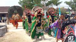 Megale Carnival Meriah, Reog Ponorogo Buka Pawai Budaya 43 Grup di HUT RI ke-81