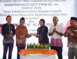 Pemkab Bojonegoro Perkuat Sinergi dengan PWRI, Wabup Nurul Azizah Siapkan Pembangunan Gedung Sekretariat