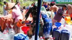 Tanggap Darurat, Kodim Bojonegoro Salurkan 77.000 Liter Air Bersih ke Wilayah Kekeringan