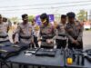 Jaga Bojonegoro Tetap Kondusif, Polres Gelar Apel dan Cek Kesiapan Personel