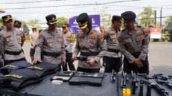 Jaga Bojonegoro Tetap Kondusif, Polres Gelar Apel dan Cek Kesiapan Personel
