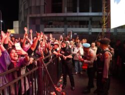 Kapolres Yenni Sapa Penonton, Konser NdX Aka di Bojonegoro Berlangsung Aman hingga Usai