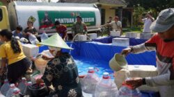 Dalam Sepekan, Kodim Bojonegoro Salurkan 864 Ribu Liter Air Bersih ke 34 Desa
