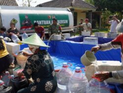 Dalam Sepekan, Kodim Bojonegoro Salurkan 864 Ribu Liter Air Bersih ke 34 Desa