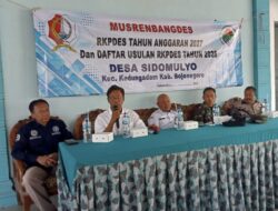 Kades Sidomulyo Tekankan Skala Prioritas Pembangunan di Tengah Penyesuaian Dana Desa