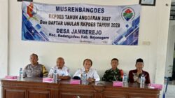 Kades Jamberejo Tegaskan Pembangunan Tetap Berjalan Meski Anggaran Terbatas