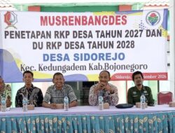 Musrenbangdes Sidorejo Tetapkan RKPDes 2027, Camat Sahlan: Pembangunan Desa Harus Berpijak pada Perencanaan