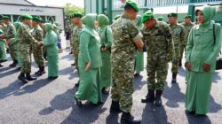 74 Prajurit Kodim Bojonegoro Naik Pangkat, Dandim: Semakin Tinggi Pangkat, Tanggung Jawab Makin Berat!