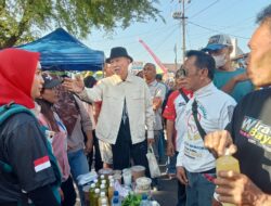 Mbah Lam Apresiasi CFD Kedungadem, Pedagang dan Pembeli Ketiban Rezeki