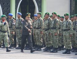 Dandim 0813 Bojonegoro Pimpin Upacara HUT ke- 81 TNI