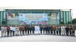Upacara HUT ke-81 TNI di Bojonegoro, Sinergi TNI-Pemkab Jadi Kunci Jaga Kondusivitas