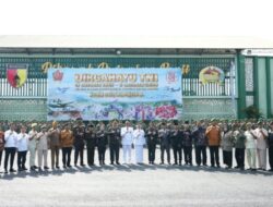 Upacara HUT ke-81 TNI di Bojonegoro, Sinergi TNI-Pemkab Jadi Kunci Jaga Kondusivitas