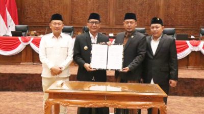 Bupati Setyo Wahono Bahas RAPBD 2027 dan Perlindungan Perempuan-Anak di Paripurna DPRD Bojonegoro