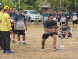 Uji Stamina di Bawah Terik Matahari, Ratusan Prajurit Kodim Bojonegoro Ikuti Garjas Periodik
