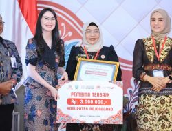 Cantika Wahono Bawa Dekranasda Bojonegoro Raih Predikat Pembina Terbaik se-Jawa Timur