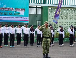 Bentuk Generasi Muda Berkarakter, Kodim 0813 Bojonegoro Gelar Persami KKRI