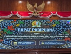 DPRD Bojonegoro Gelar Paripurna Nota Penjelasan RAPBD 2027, Defisit Diproyeksikan Rp594,88 Miliar
